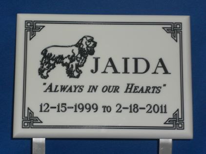 Engraved Faux Granite Plaque