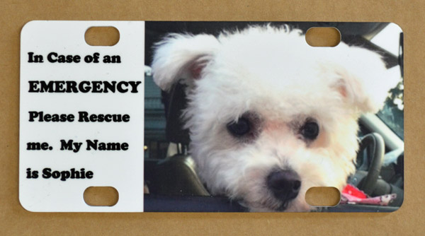 Sunset Engravers Pet Rescue Photo Plaques